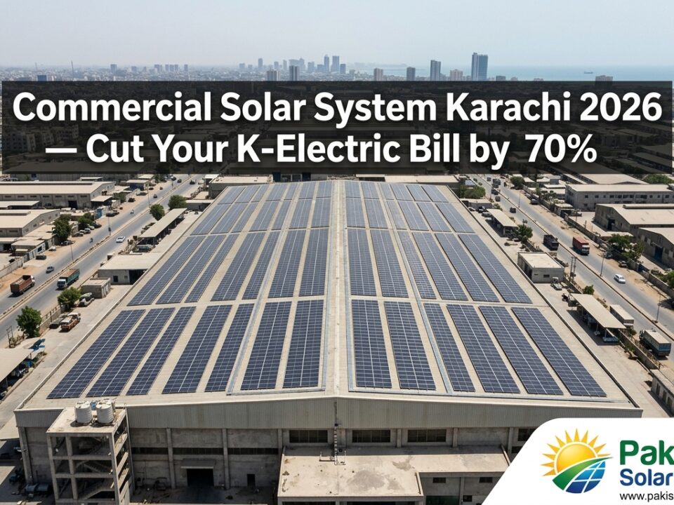 Commercial Solar System Karachi 2026