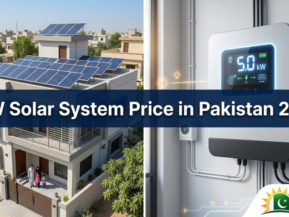 5kW Solar System Price in Pakistan