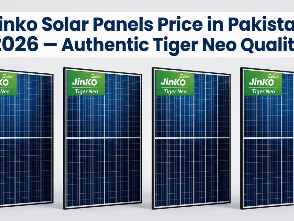Jinko Solar Panels Price in Pakistan 2026