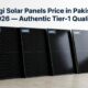 Longi Solar Panels Price Pakistan