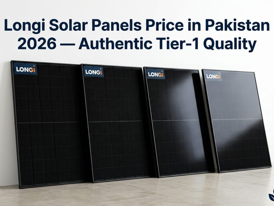 Longi Solar Panels Price Pakistan