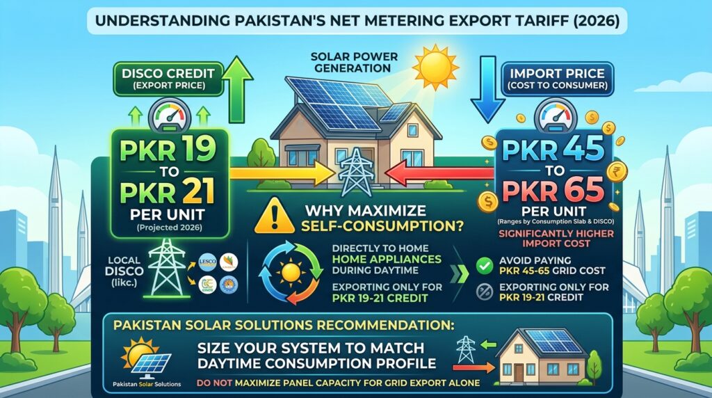 Net Metering Export Tariff Pakistan 202606141355