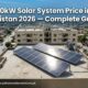 10kW Solar System Price in Pakistan
