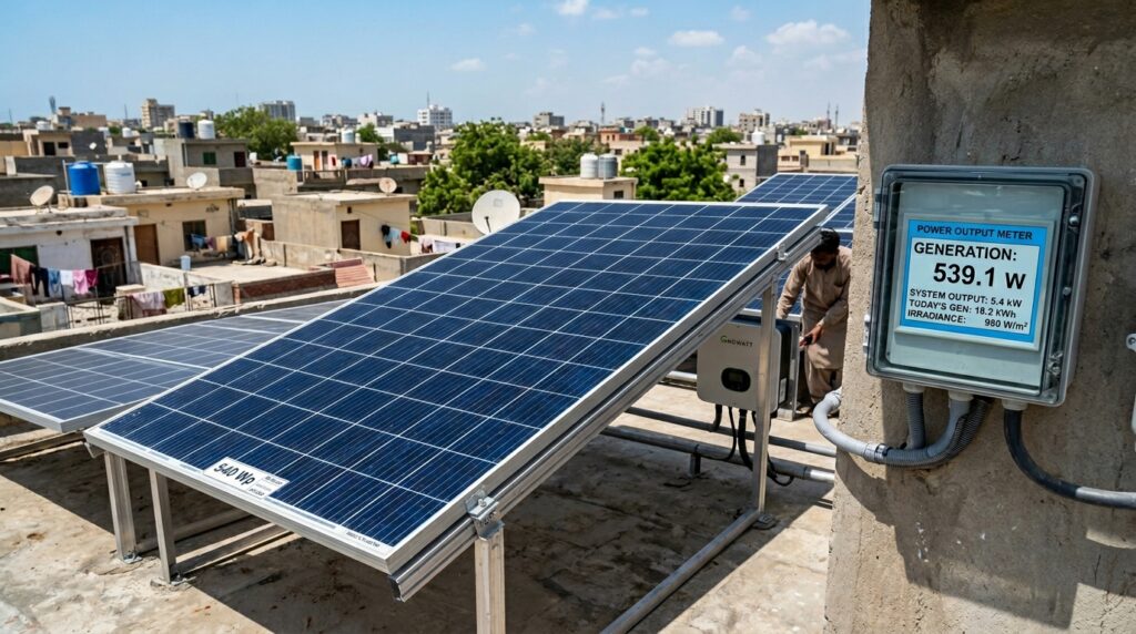 540 Watt Solar Panel Price in Pakistan
