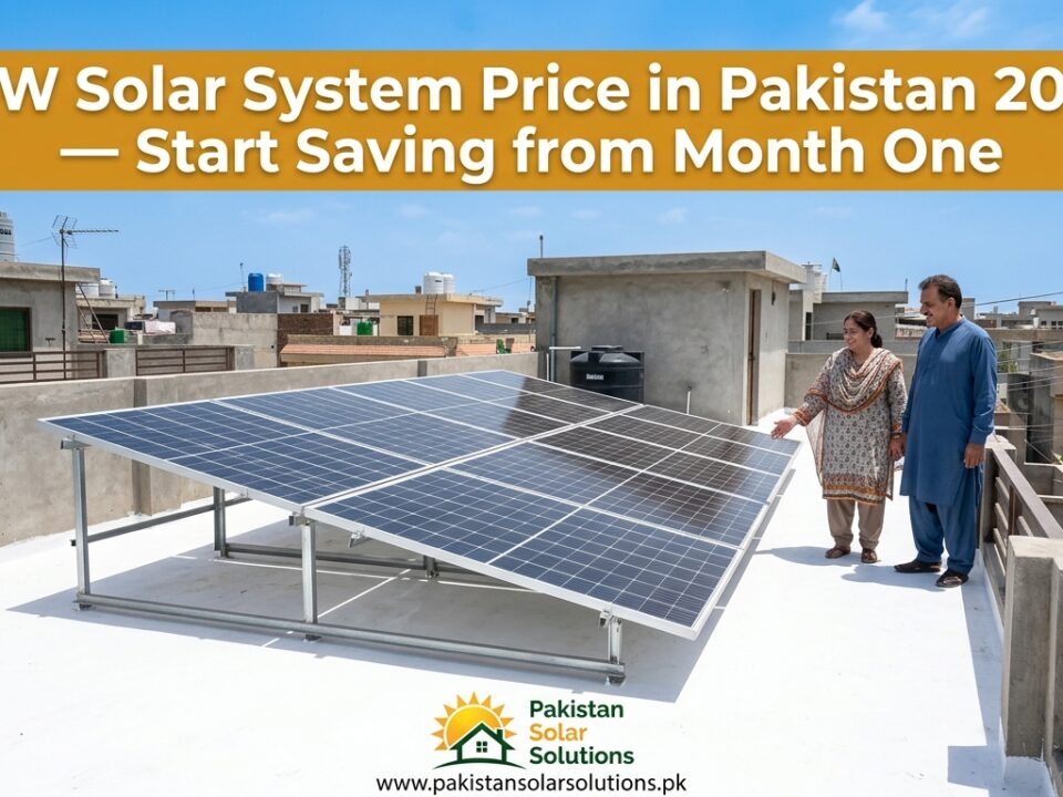 3kW Solar System Price Pakistan 2026