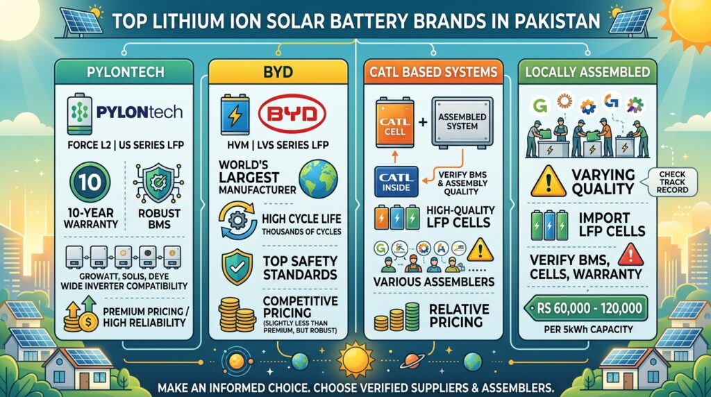 Lithium Ion Solar Battery