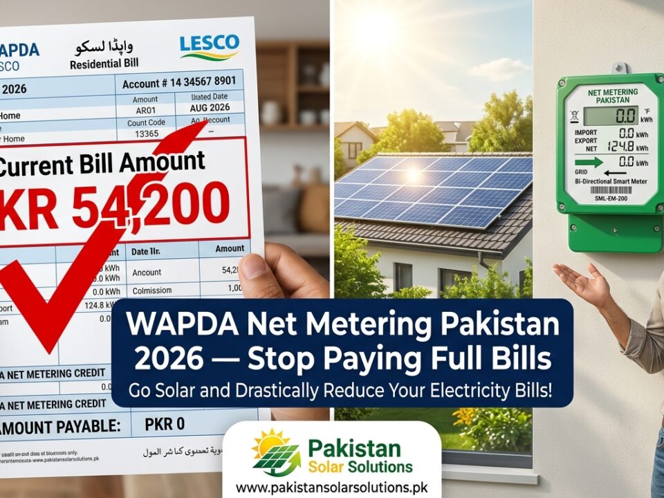 WAPDA Net Metering Pakistan 2026