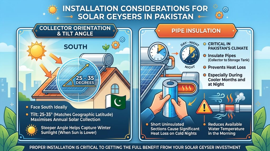Solar geyser installation Pakistan 202607291546