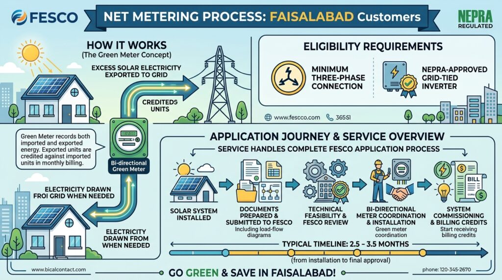FESCO solar net metering process 202608251339