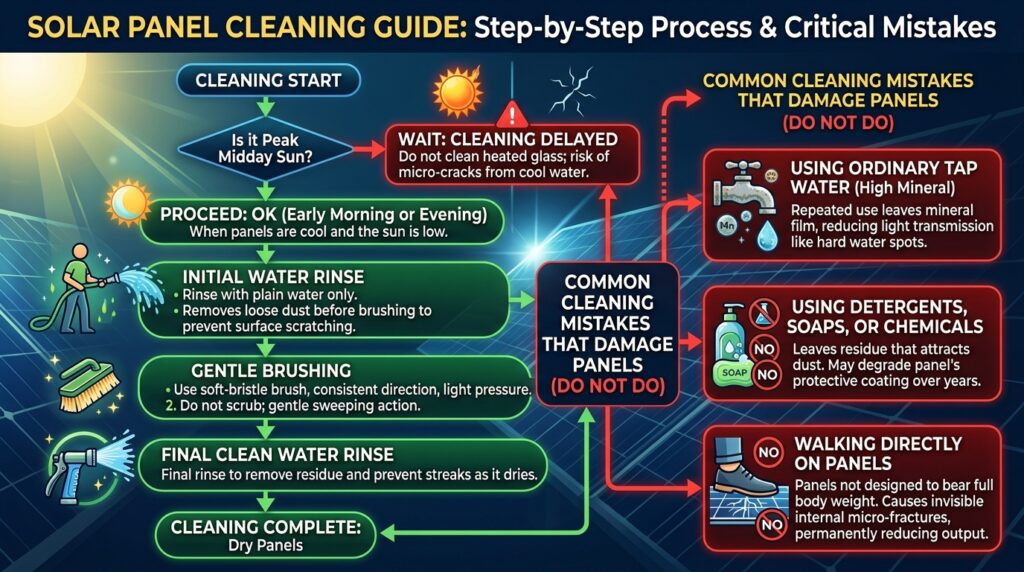 Step by step solar panel cleanin… 202608251334
