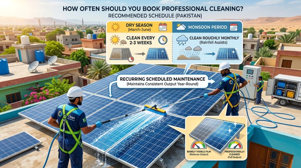Solar system cleaning schedule 20260926235829